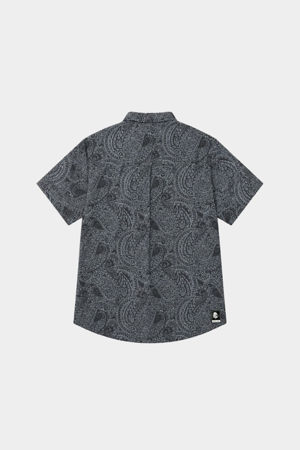Camisa Mero Paisley Gris Hombre