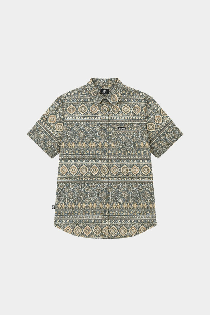 Camisa Mero Paisley Verde Hombre