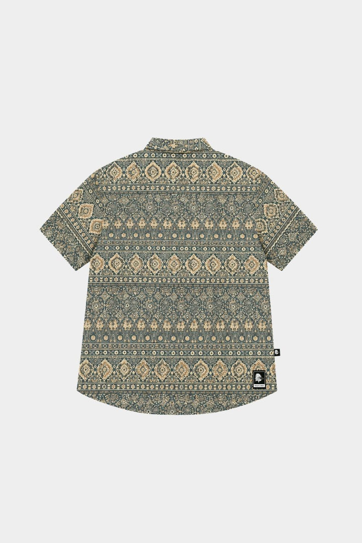 Camisa Mero Paisley Verde Hombre