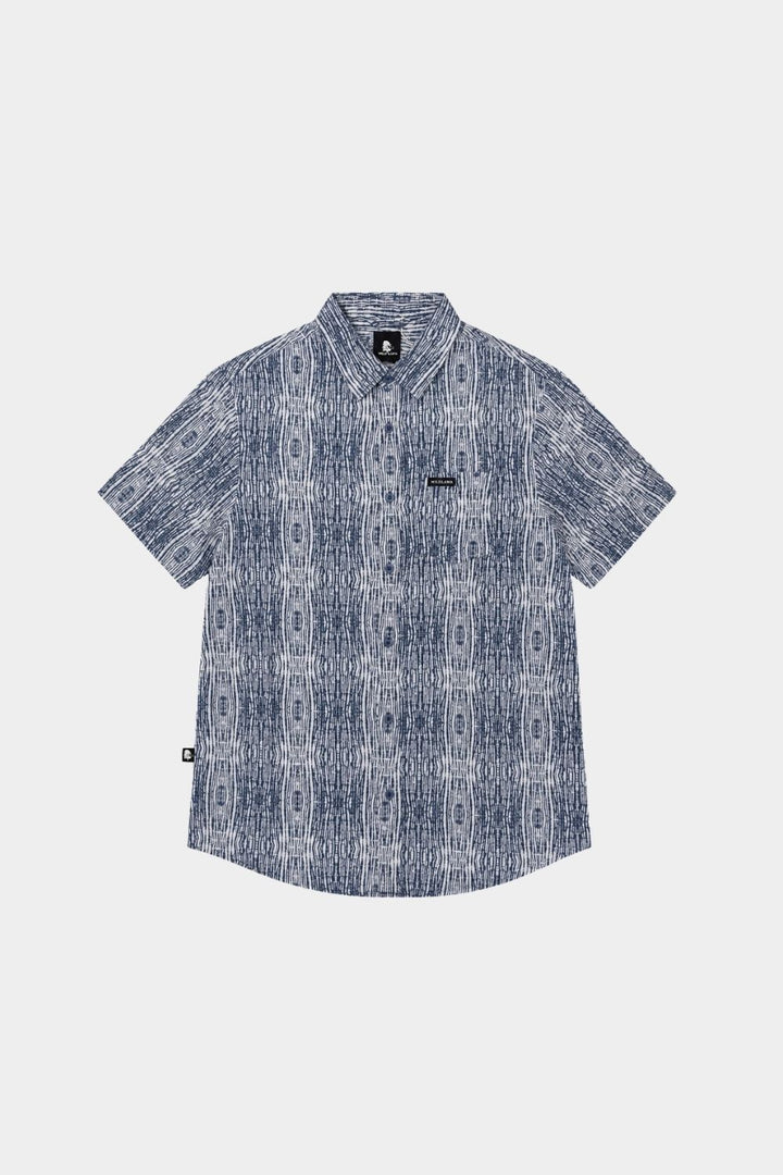 Camisa Mero Shibori Azul Hombre