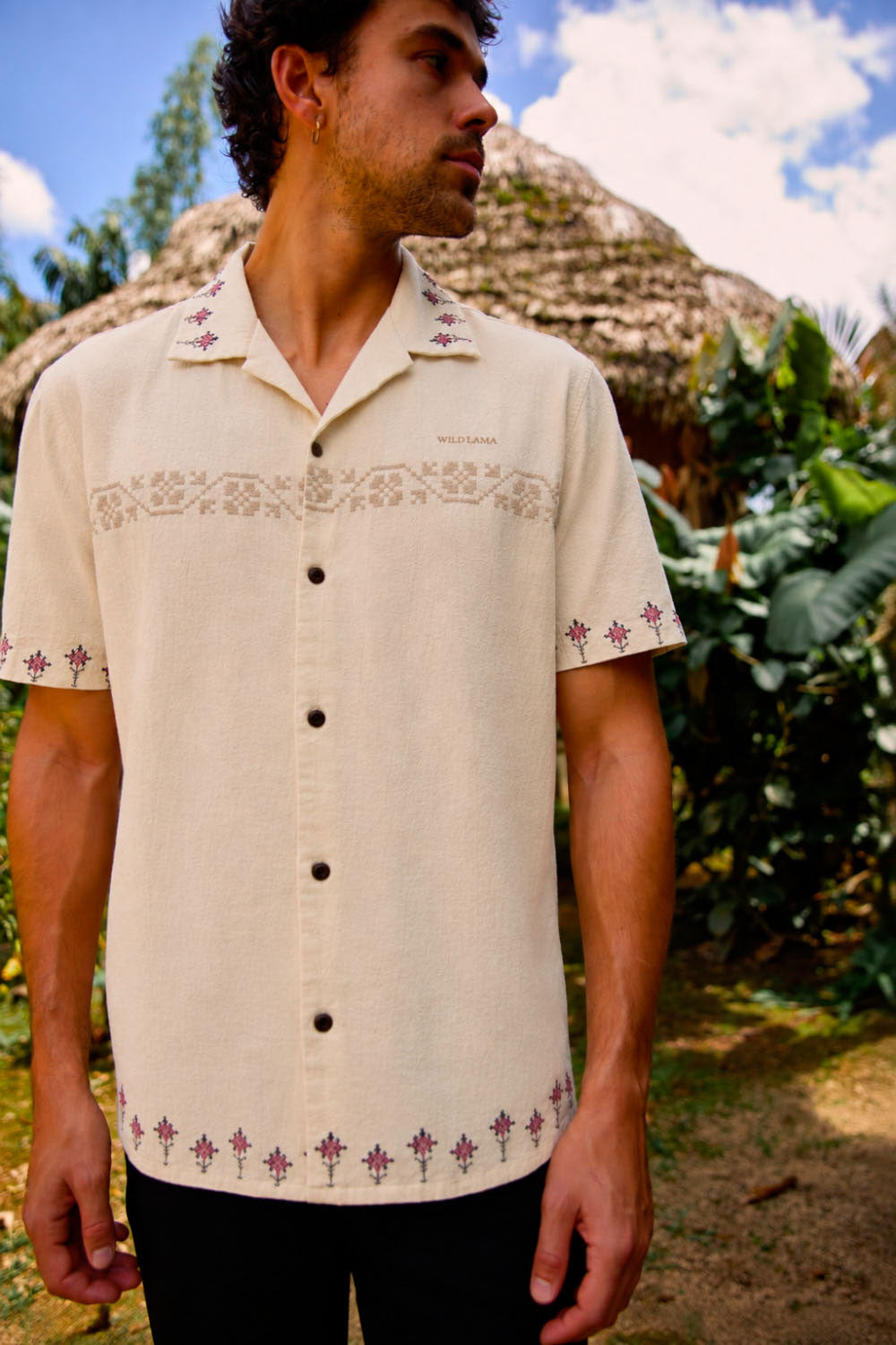 Camisa Tralco Orgánica Blanca Hombre