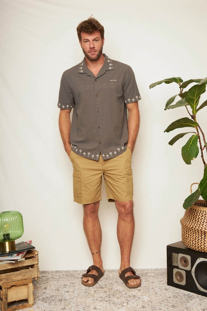 Camisa Tralco Orgánica Gris Hombre