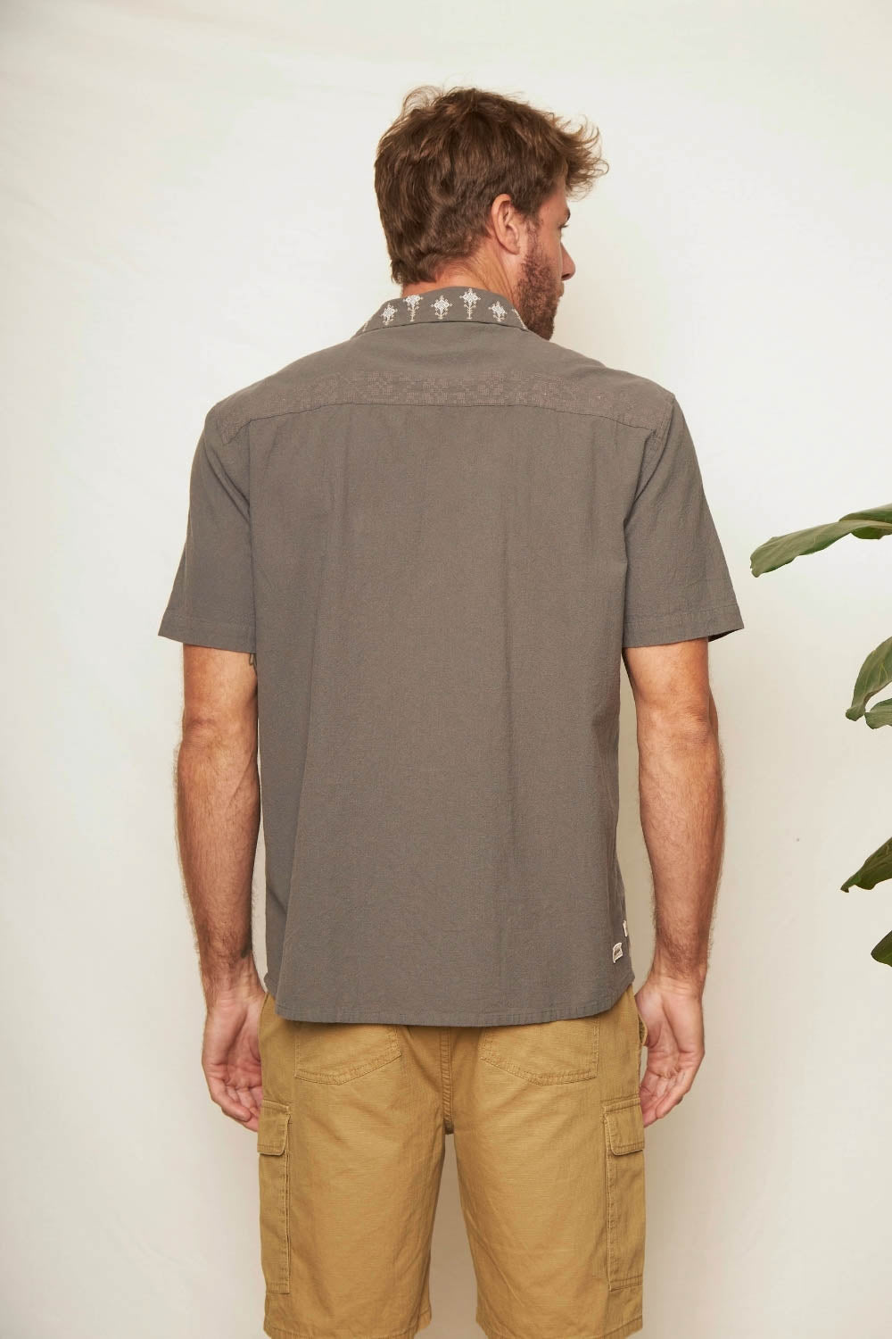 Camisa Tralco Orgánica Gris Hombre