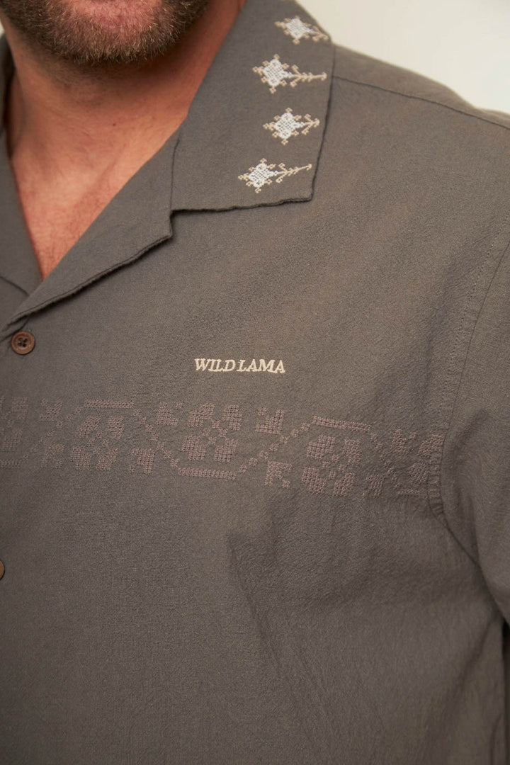 Camisa Tralco Orgánica Gris Hombre