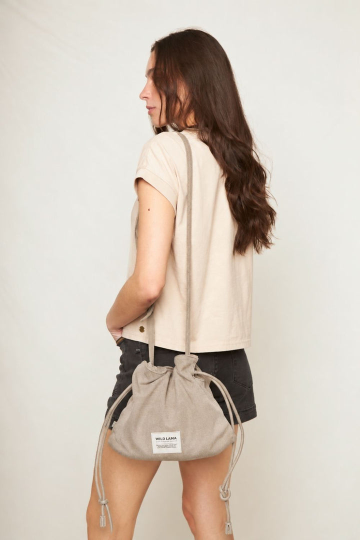 Cartera Ana Reciclado Beige