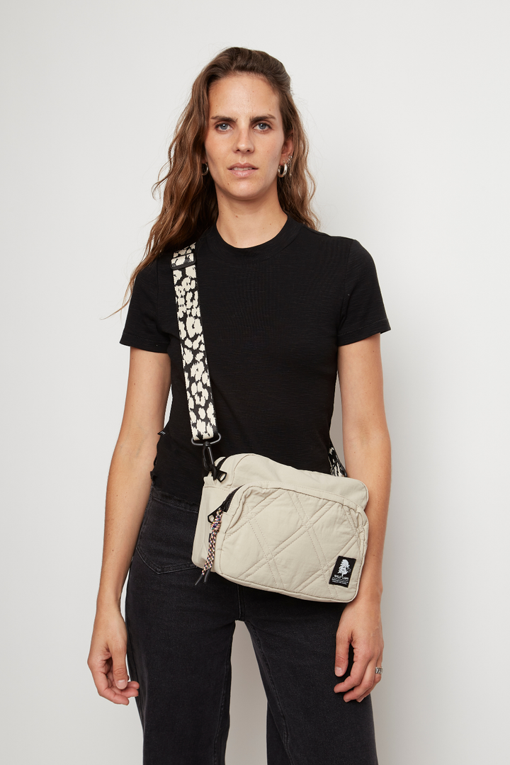 Cartera Rina Reciclada Beige
