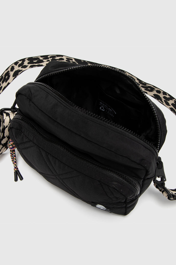 Cartera Rina Reciclada Negra