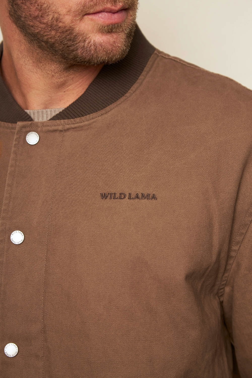 Chaqueta Karda Orgánica Café Hombre