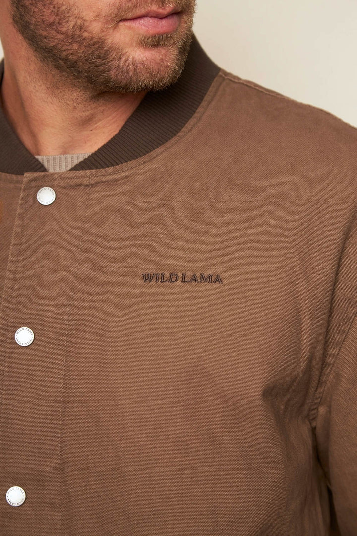 Chaqueta Karda Orgánica Café Hombre