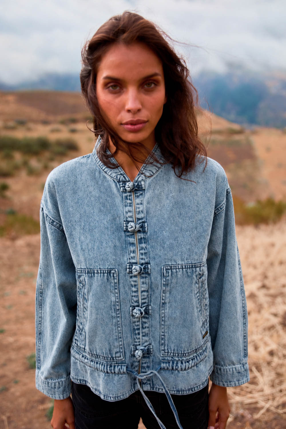 Chaqueta Maia Orgánica Denim Mujer