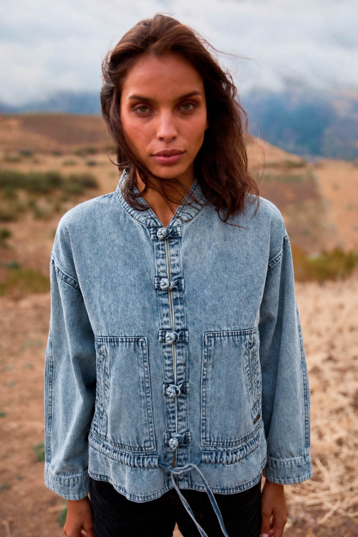 Chaqueta Maia Orgánica Denim Mujer