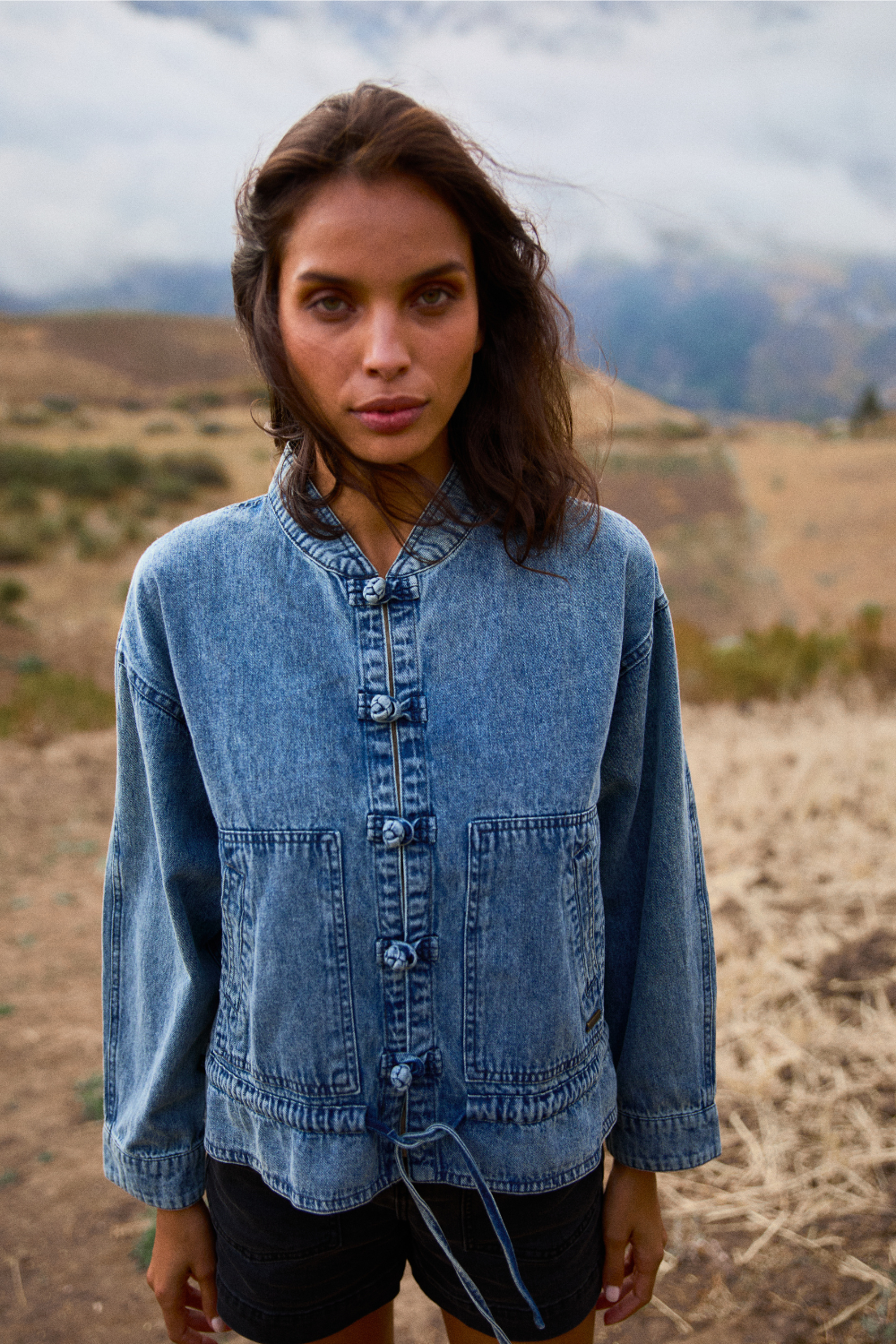Chaqueta Maia Orgánica Denim Mujer
