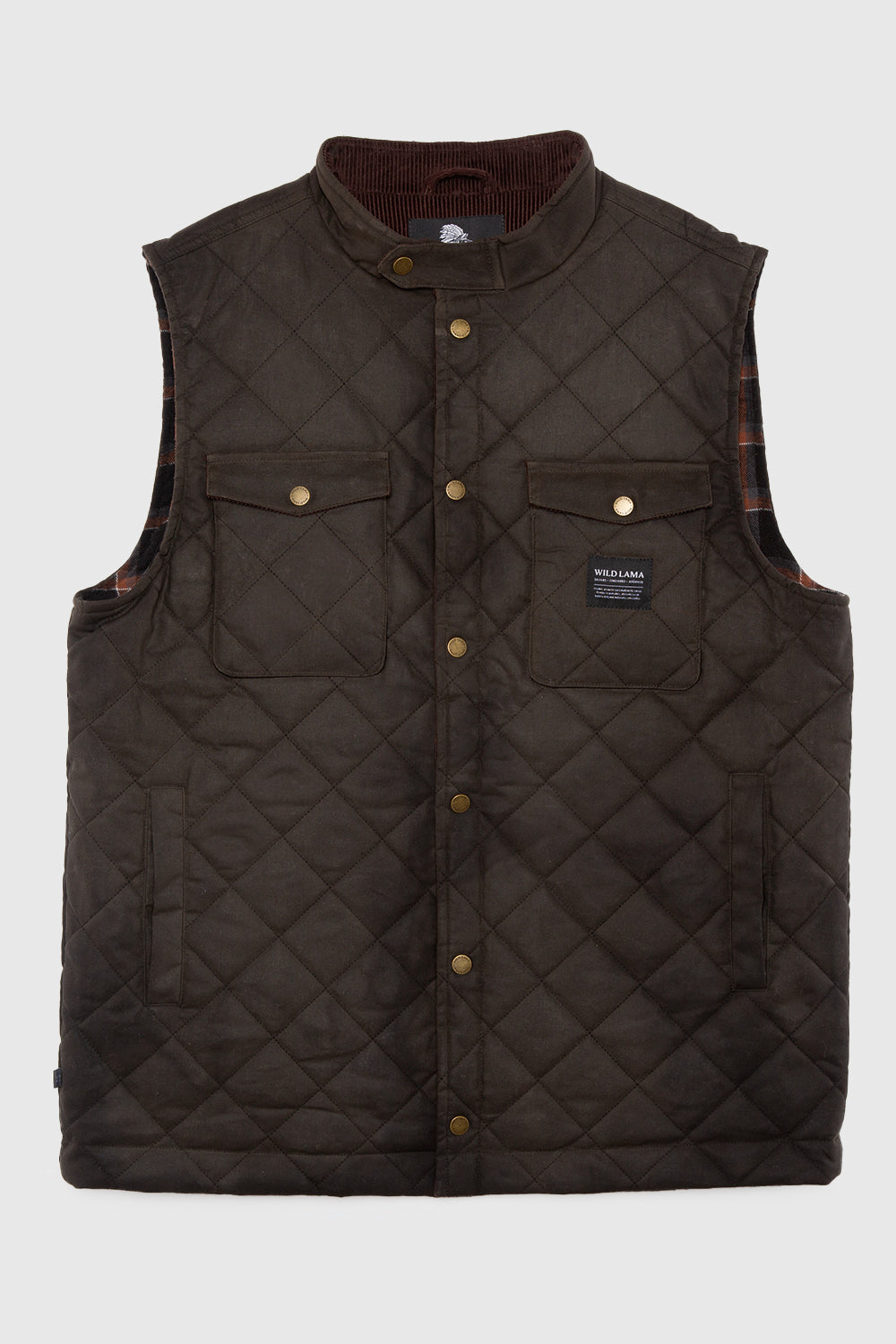 Chaqueta Sin Mangas Veck Wax Orgánica Verde Hombre