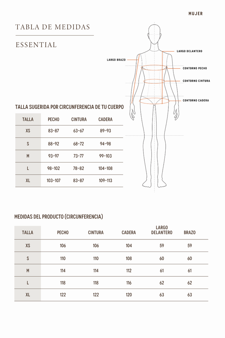 Parka Essential Puffa Reciclada Negro Mujer