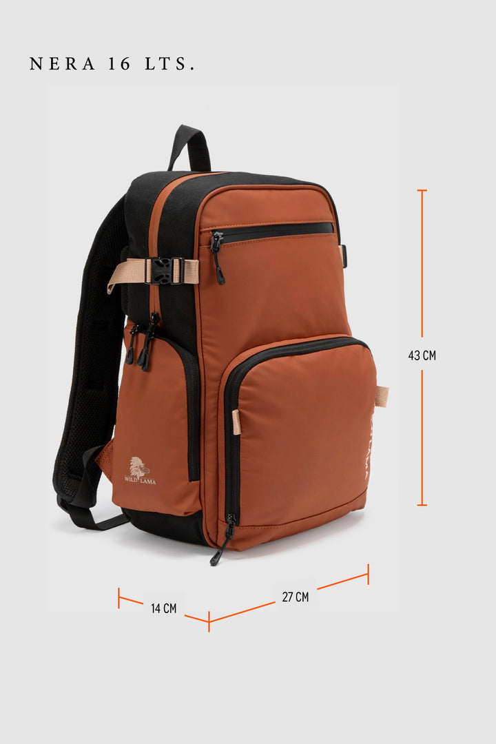 Mochila Travel Nera Terracota 16 Lts.