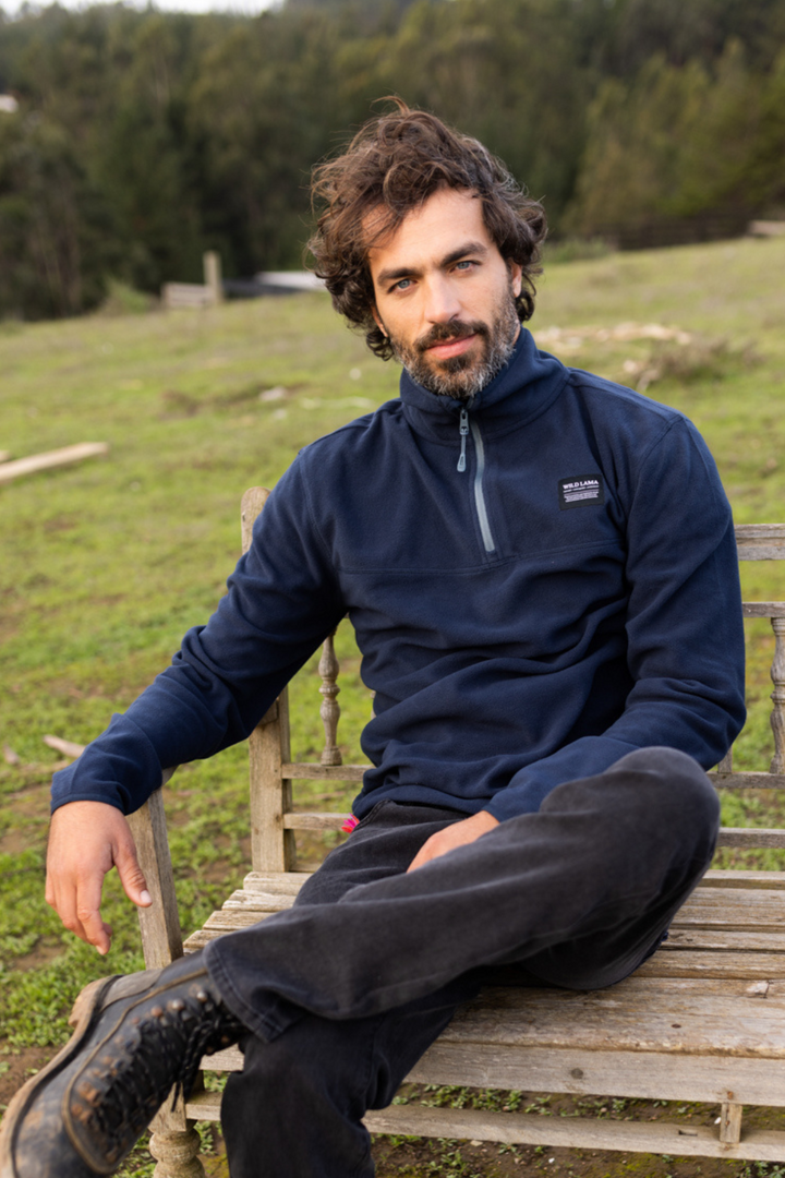 Polar Cautín Reciclado Azul Hombre
