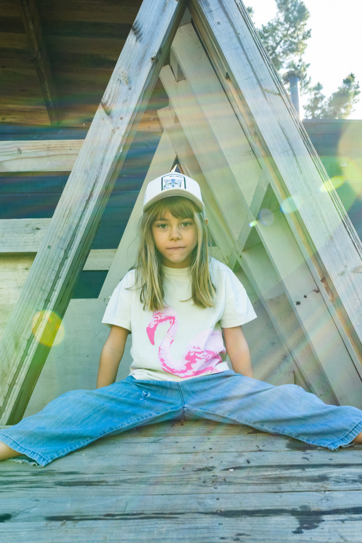 Polera Yagana Orgánica Beige Kids