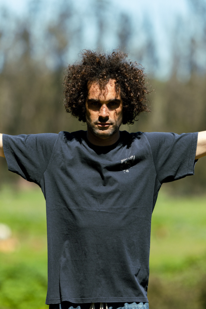 Polera Puya Orgánica Negro Hombre