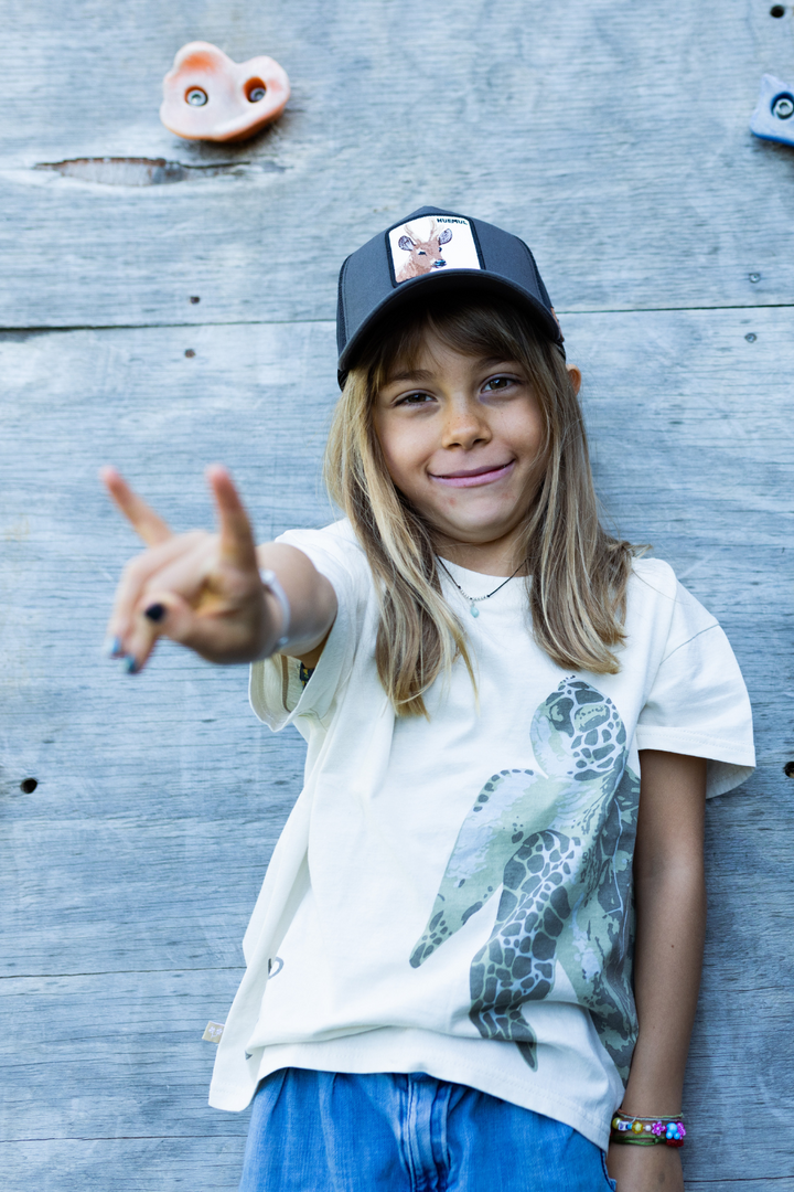 Polera Yagana Orgánica Cruda Kids