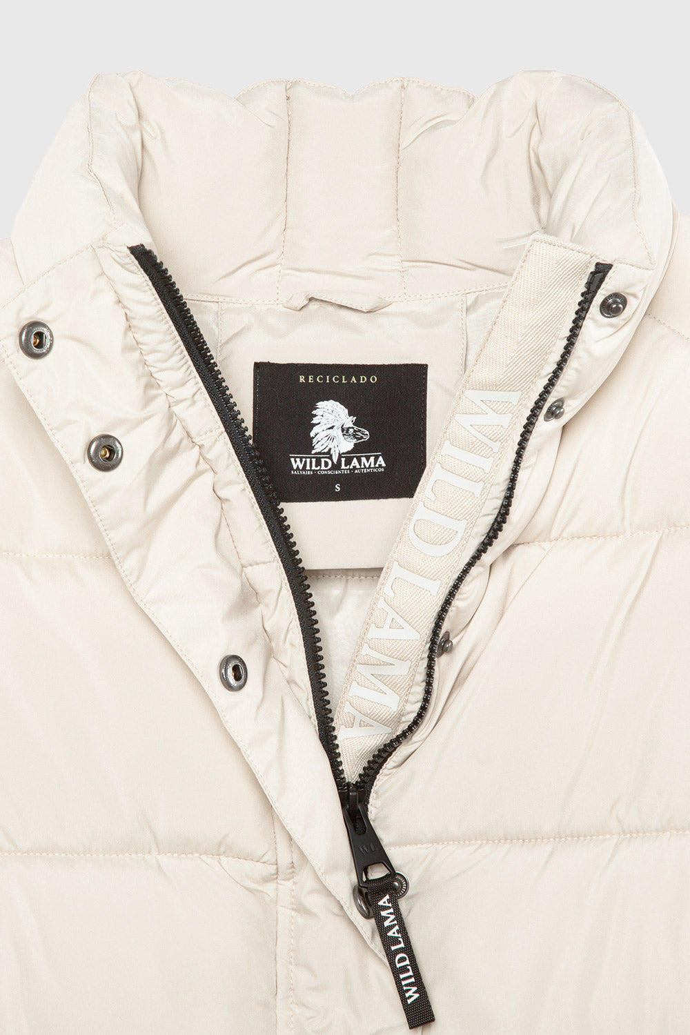Parka Essential Reciclada Beige Mujer