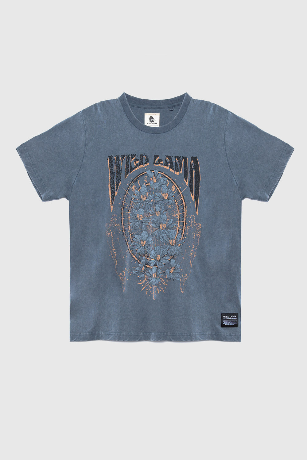 Polera Genovesa Orgánica Azul Mujer