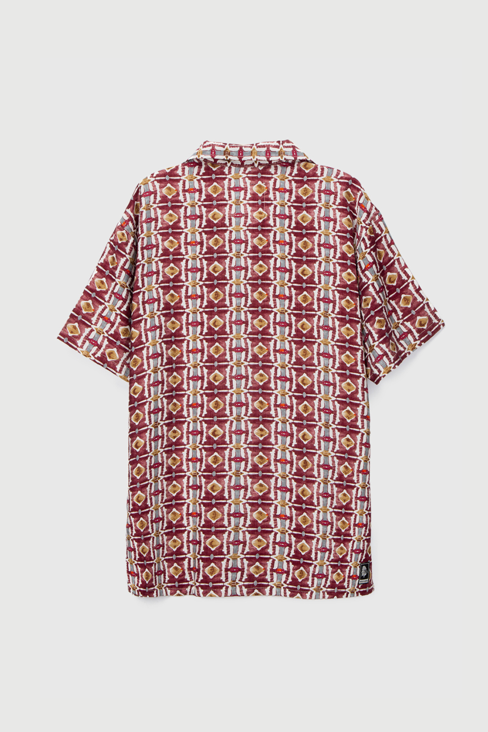 Guayabera Ecuador Burdeo Hombre