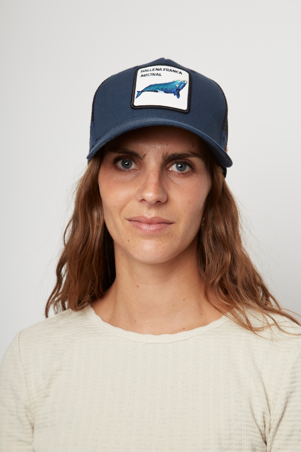 Jockey Ballena Reciclado Azul Marino Ripstop