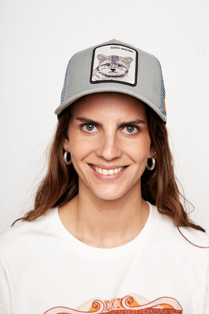 Jockey Gato Andino Lino Aqua | Wild Lama