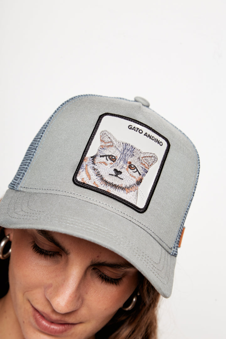 Jockey Gato Andino Lino Aqua | Wild Lama