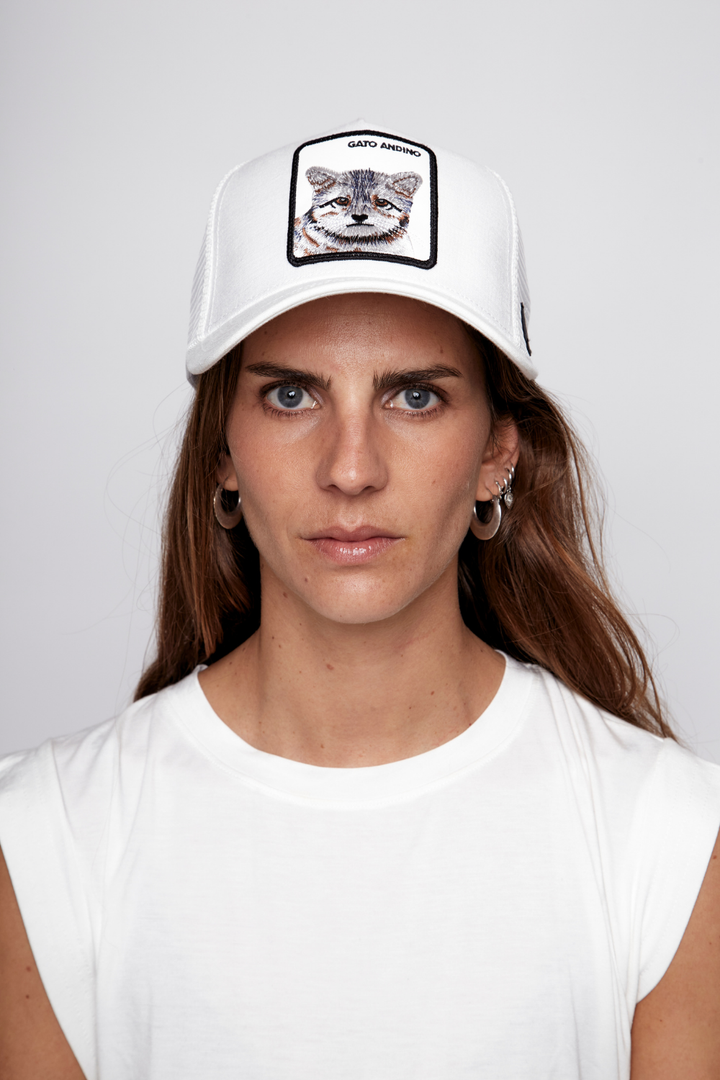 Jockey Gato Andino Lino Blanco