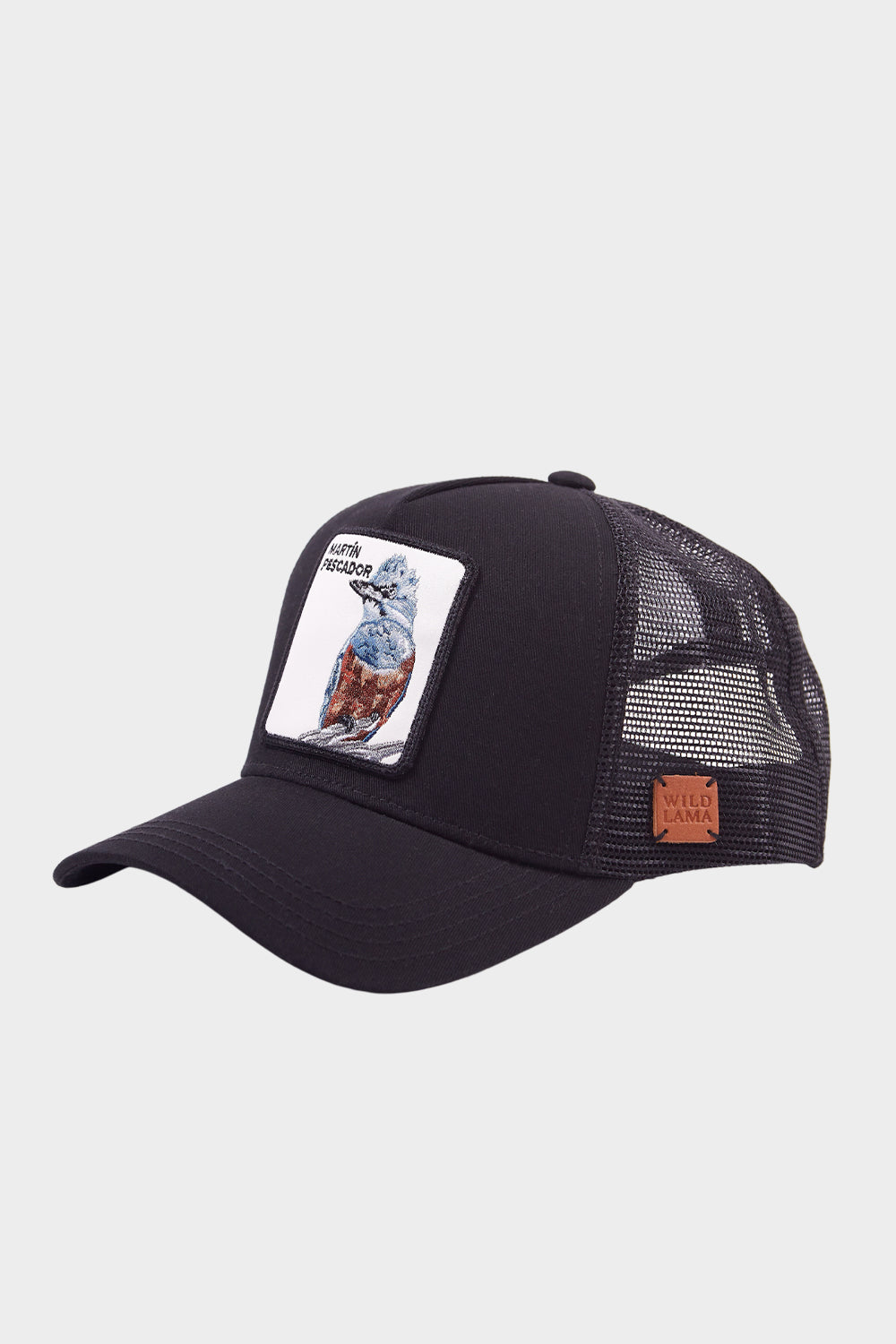 Jockey Martín Pescador Orgánico Negro | Wild Lama