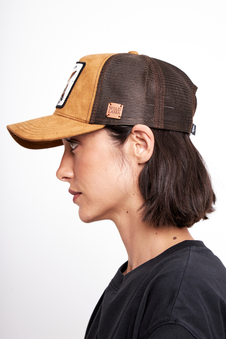 Jockey Zorro Chilote Camel Gamuza