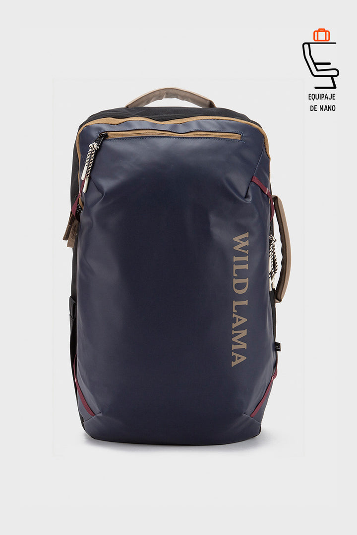 Mochila Travel Nala L Reciclada Gris Azulado 35L.