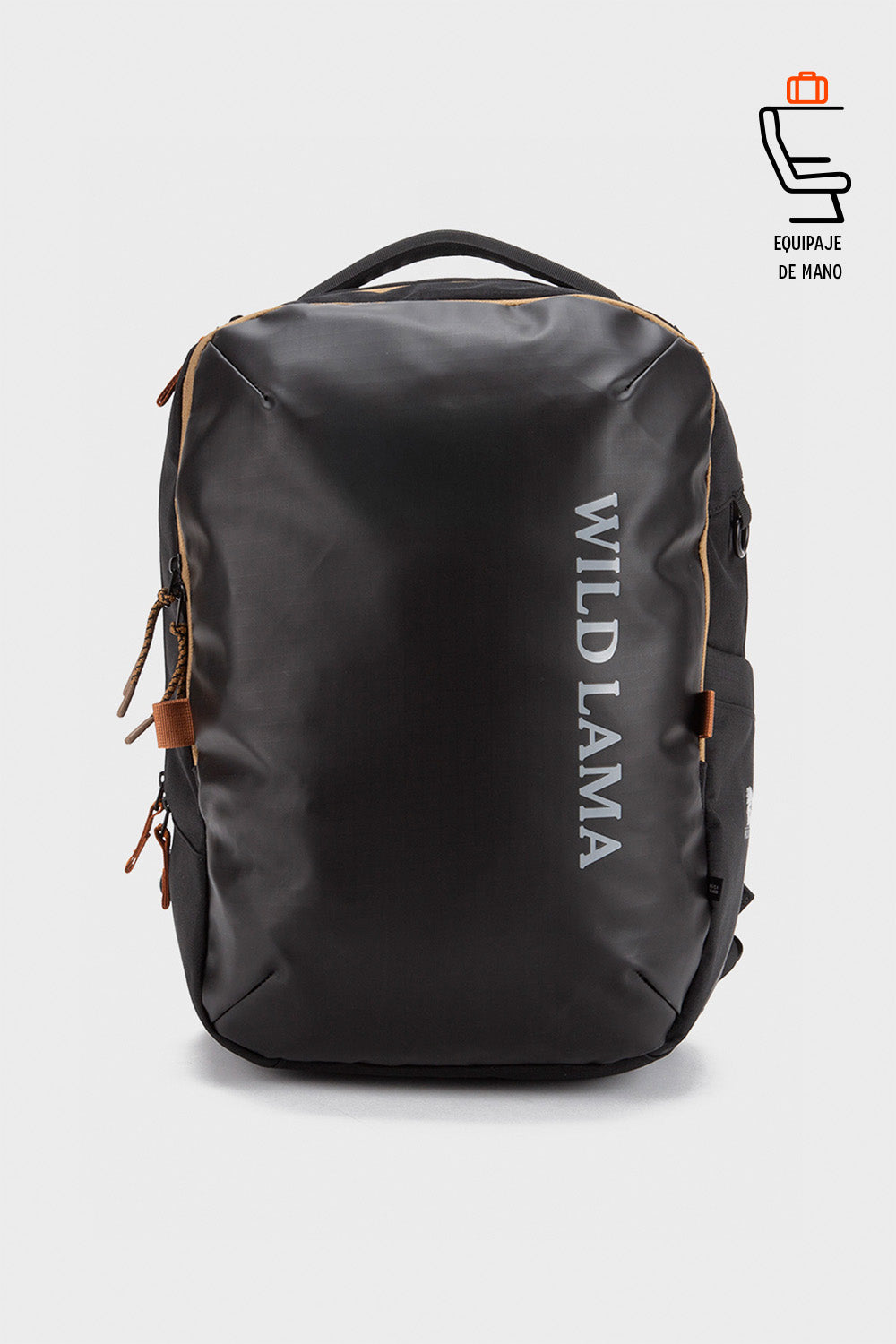 Mochila Travel Nala M Reciclada Negra 32 Lts.