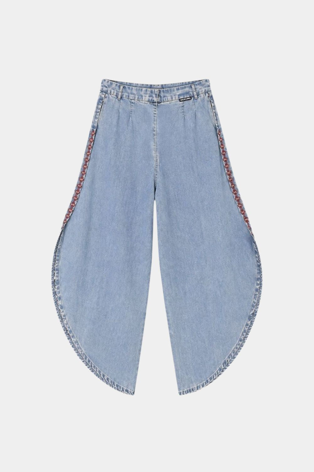 Pantalón Foz Denim Azul Mujer