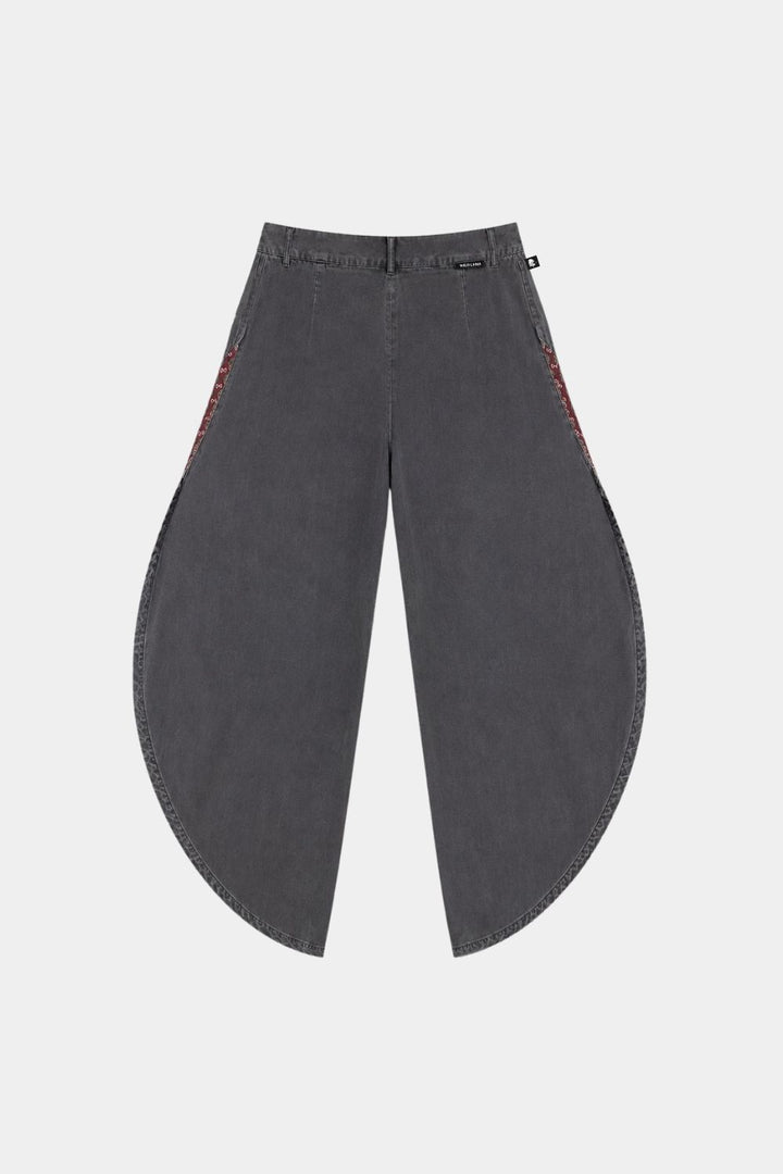 Pantalón Foz Denim Negro Mujer
