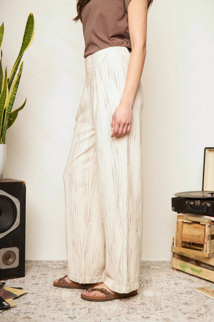 Pantalón Ila Beige Mujer