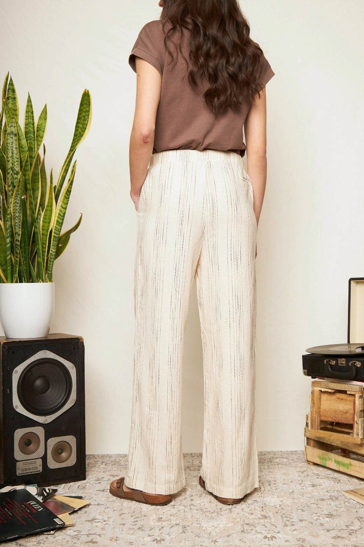 Pantalón Ila Beige Mujer