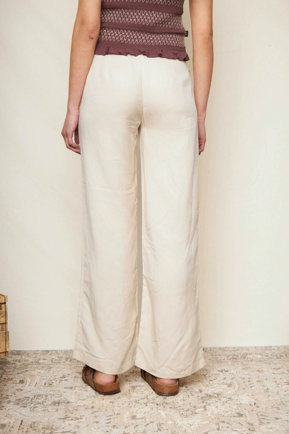 Pantalón Raki Beige Mujer