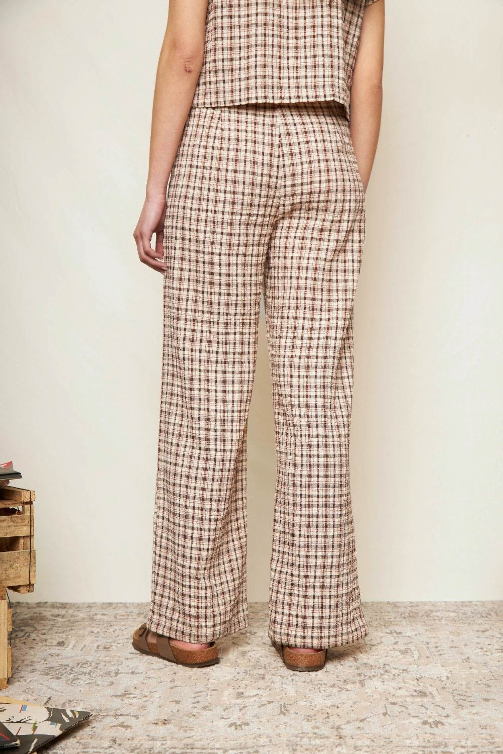 Pantalón Raki Café Mujer