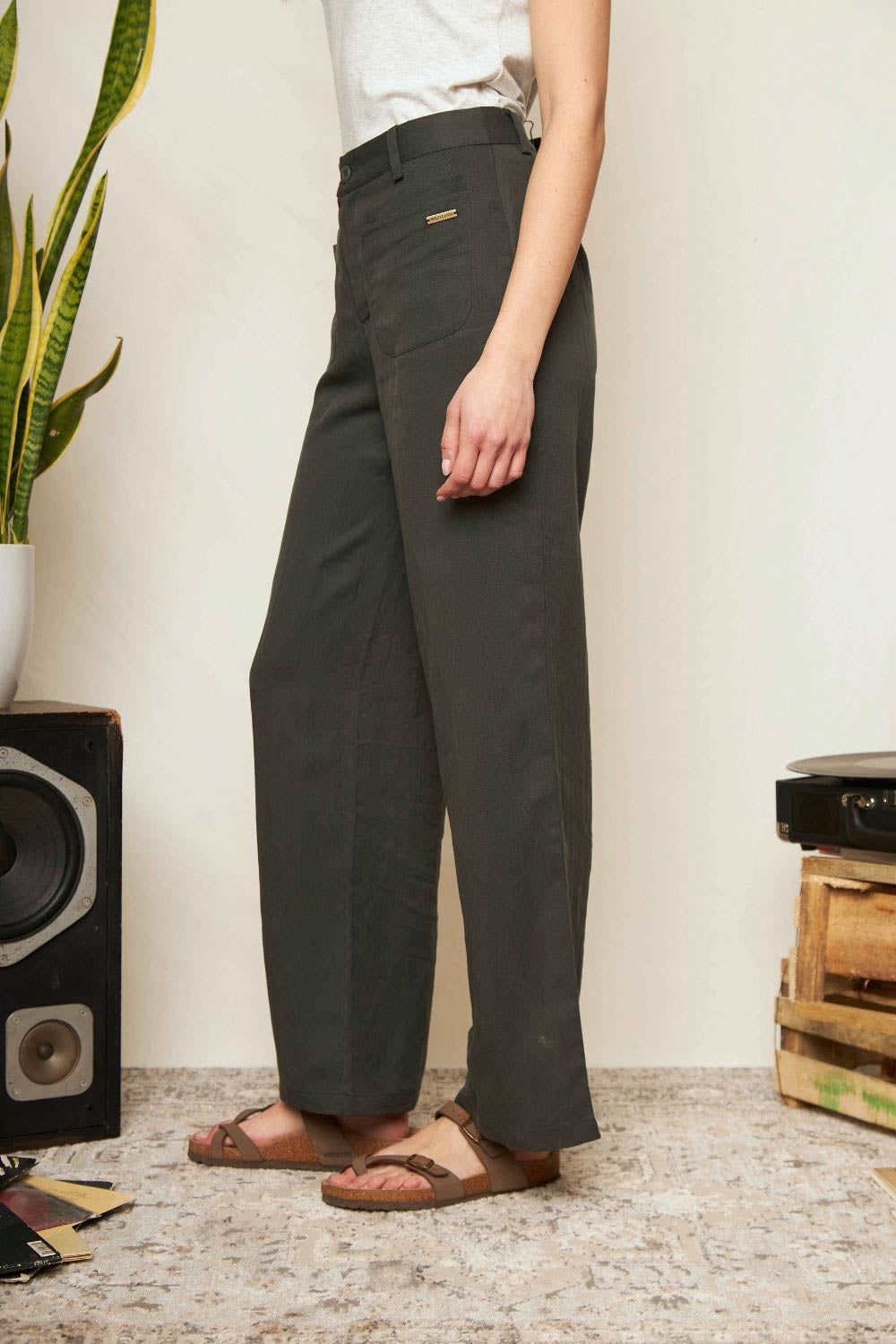 Pantalón Raki Gris Mujer