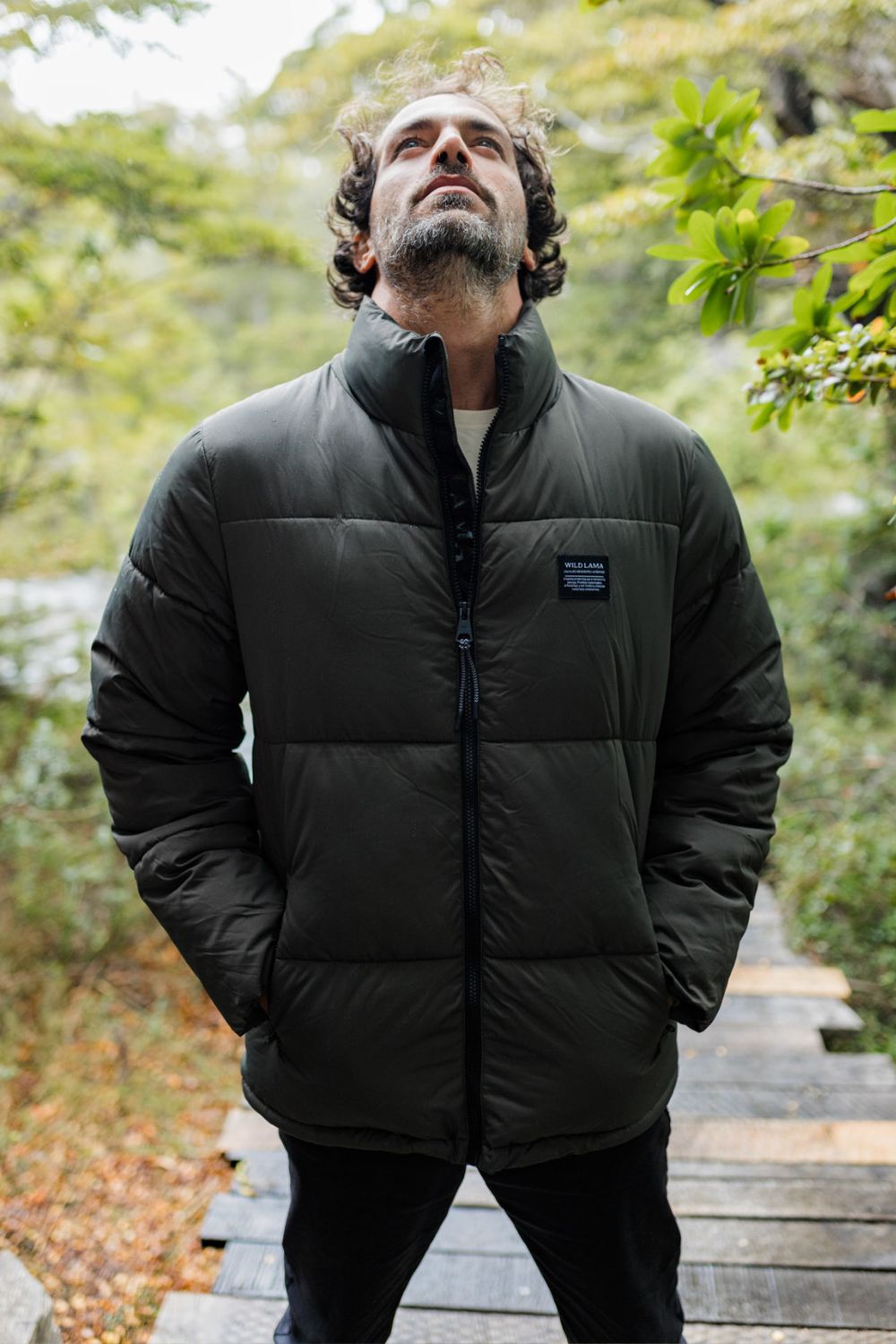 Parka Lauca Reciclada Verde Hombre