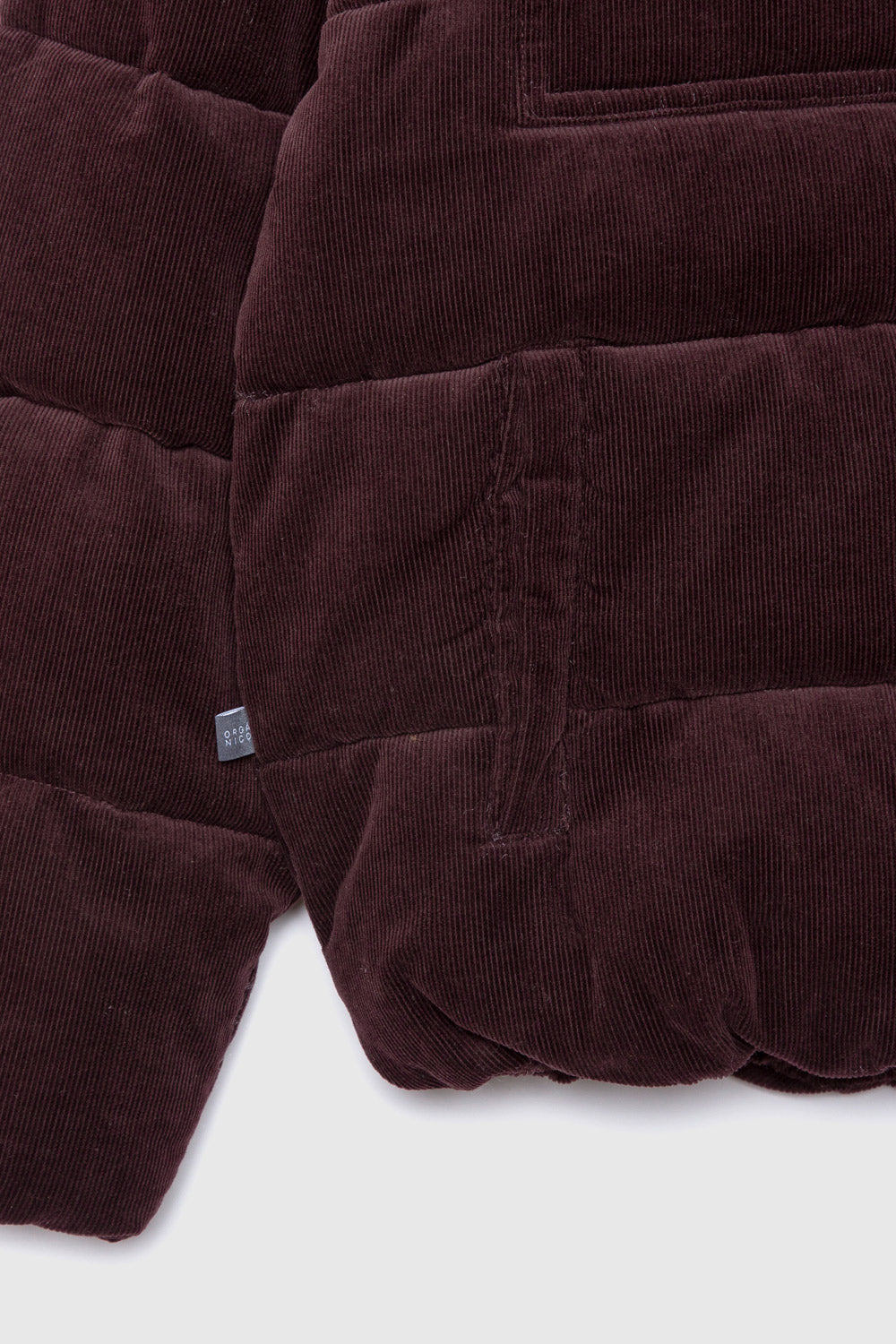 Parka Chic Puffa Orgánica Burdeo Mujer