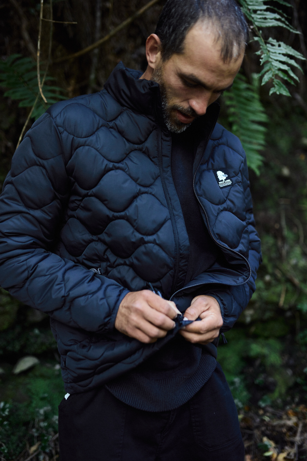Parka Ruga 3 en 1 Reciclada Verde Hombre