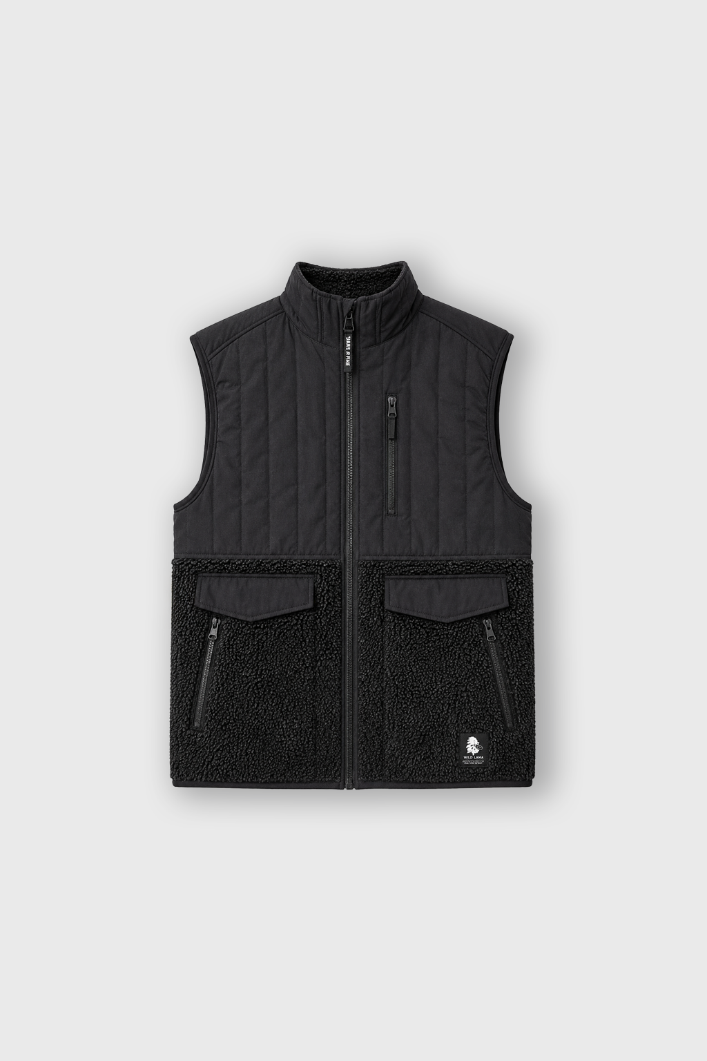 Polar Bayo Sin Mangas Reciclado Negro Hombre