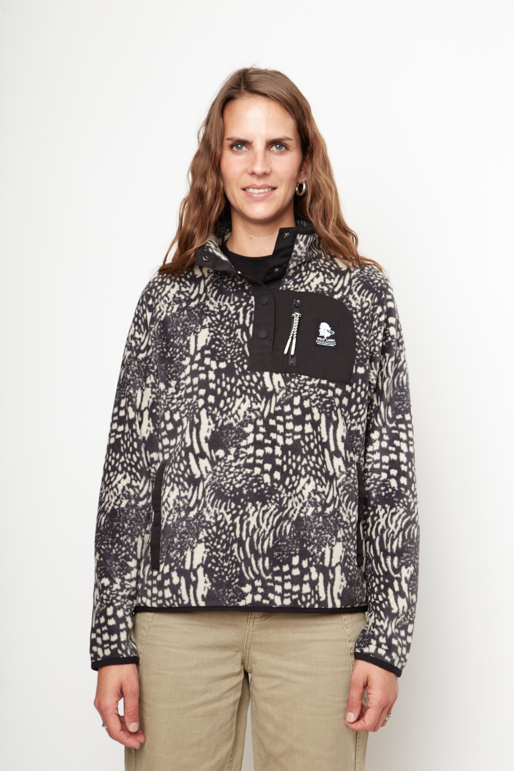 Polar Lava Reciclado Print Negro Mujer