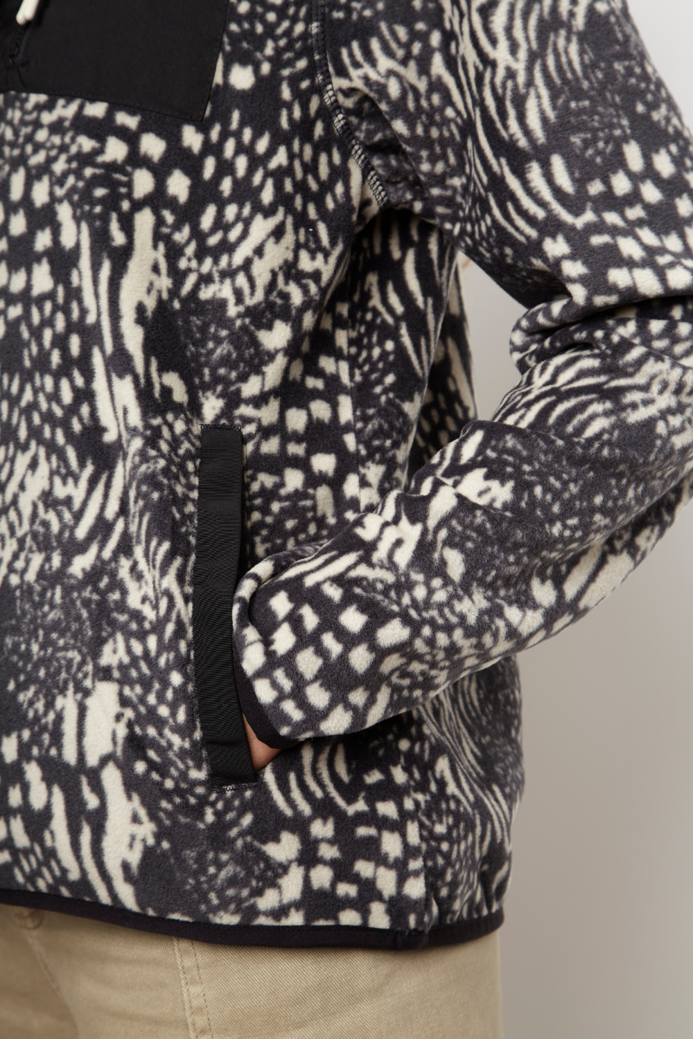 Polar Lava Reciclado Print Negro Mujer