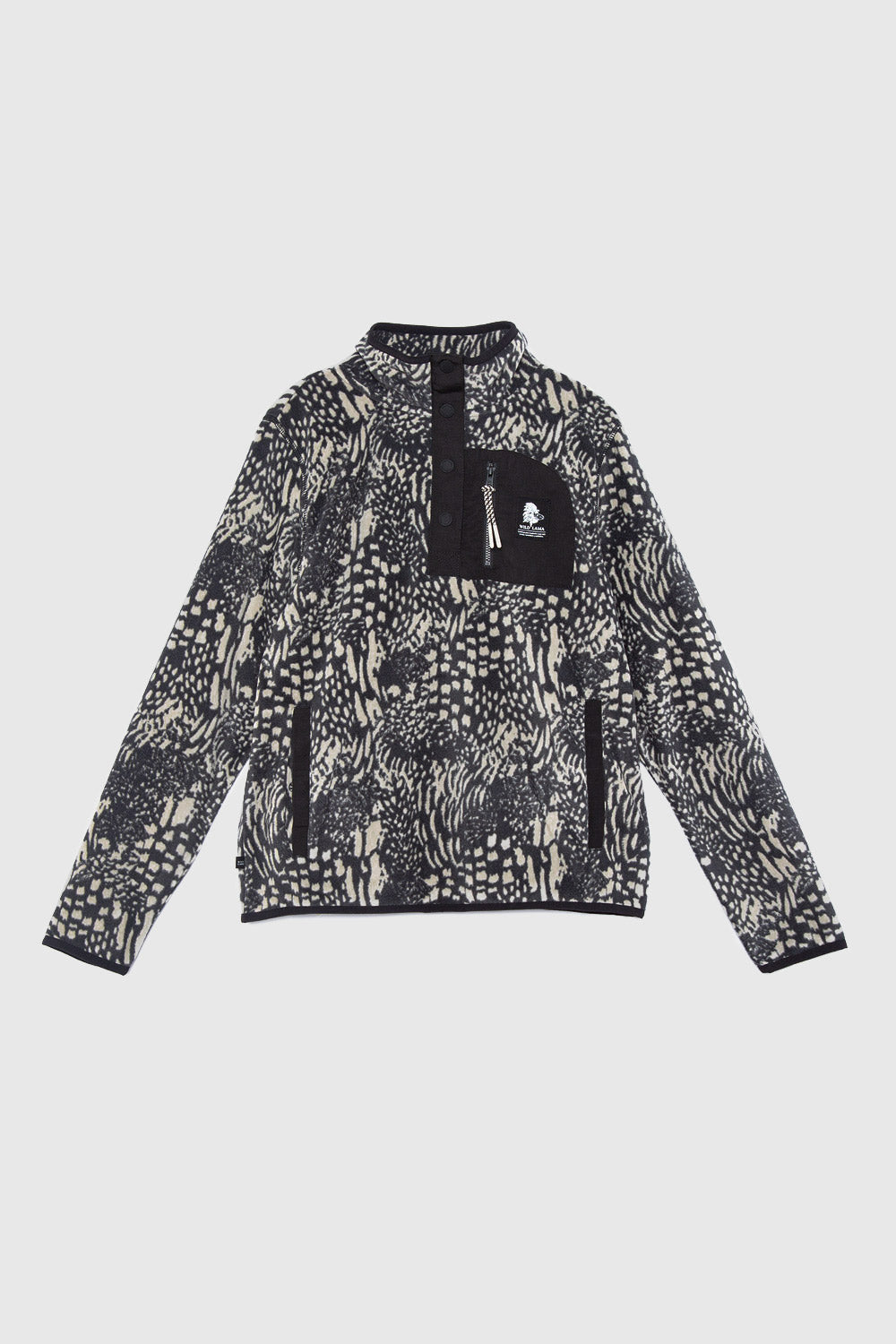 Polar Lava Reciclado Print Negro Mujer