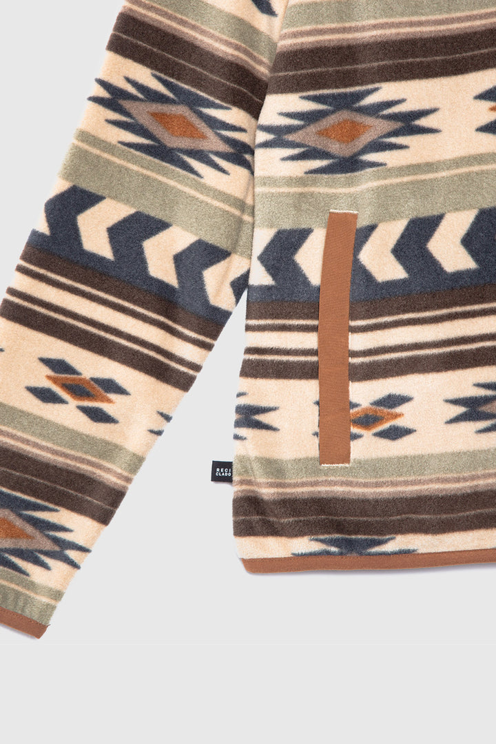 Polar Lava Woman Reciclado Print Tribal Beige Mujer