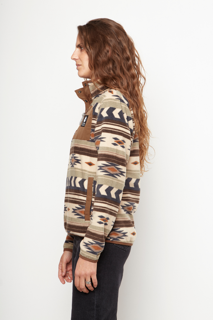 Polar Lava Woman Reciclado Print Tribal Beige Mujer